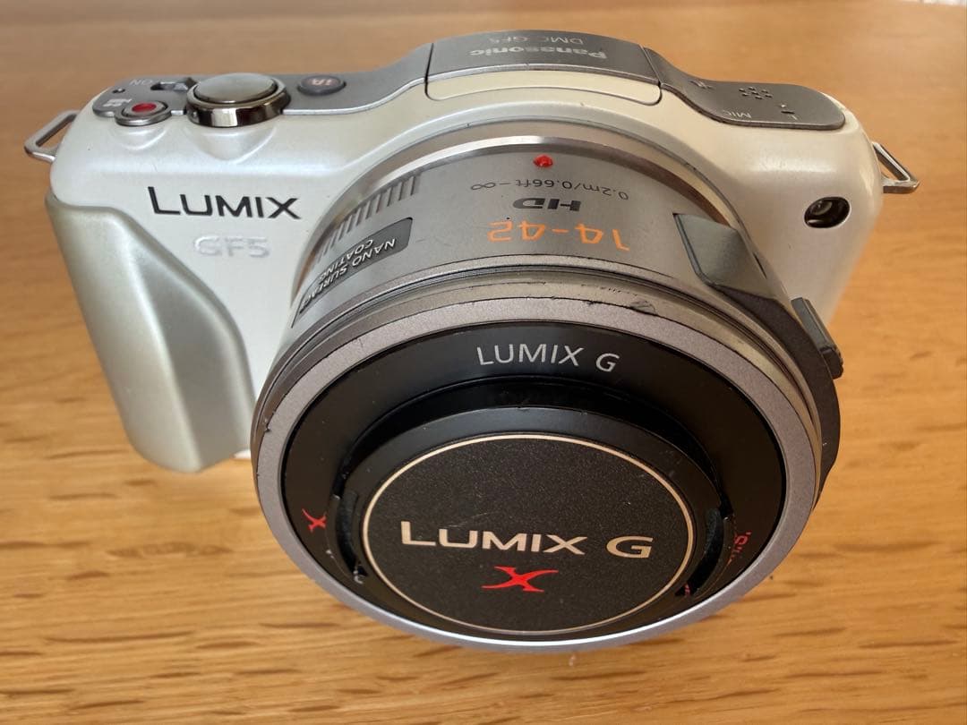パナソニック LUMIX DMC-GF5-W ボディ シェルホワイト - メルカリ