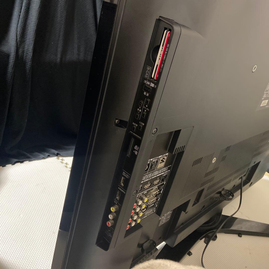 チャーミー　東芝REGZA 42ZS1 アンテナケーブルリモコン付きテレビ