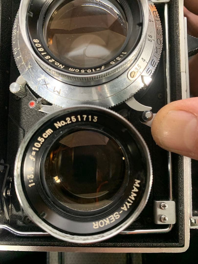 MAMIYA C220 二眼レフカメラ　10.5cm f/3.5付