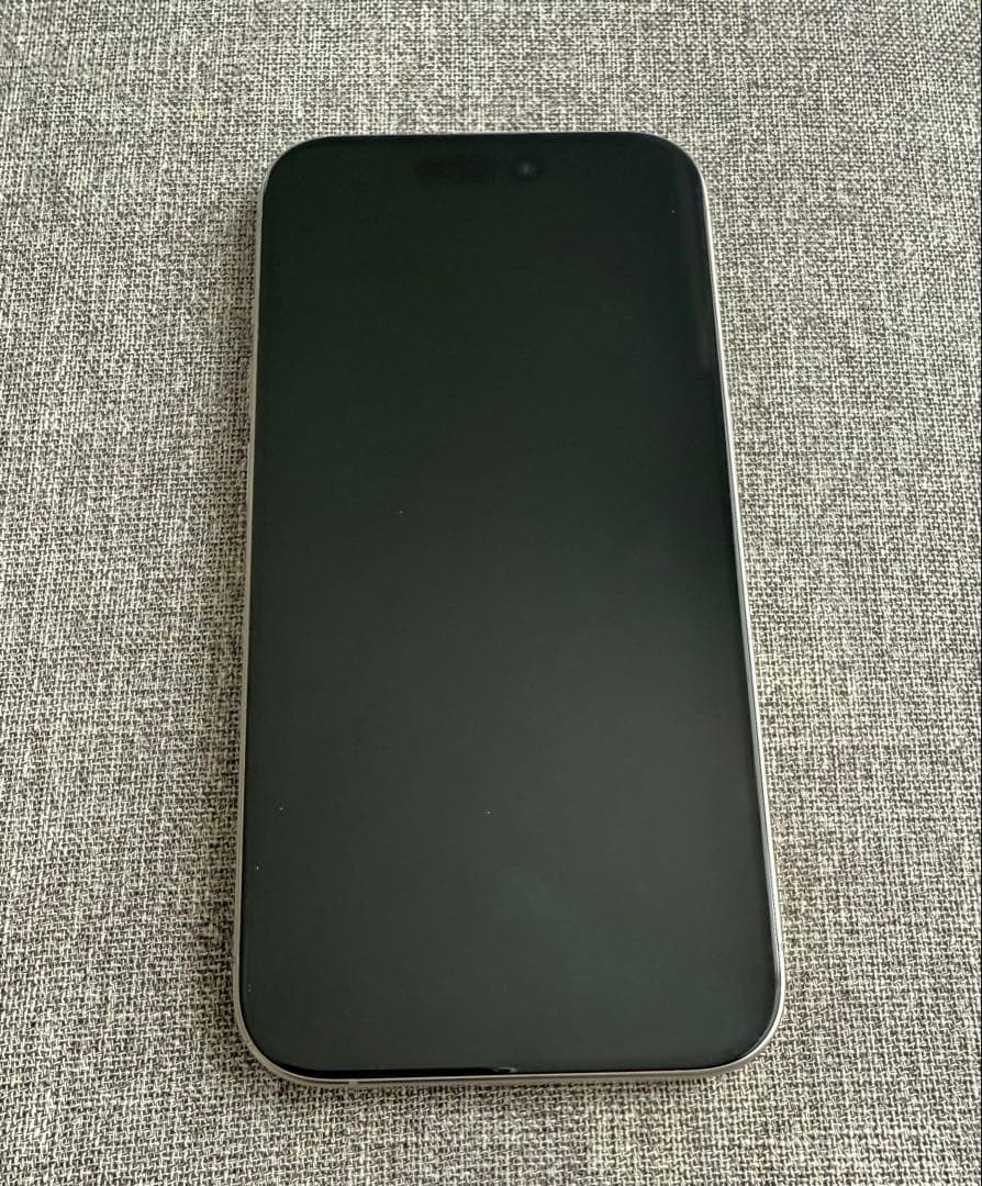 iPhone15pro 128GB ナチュラルチタニウムSIMフリー 箱付き