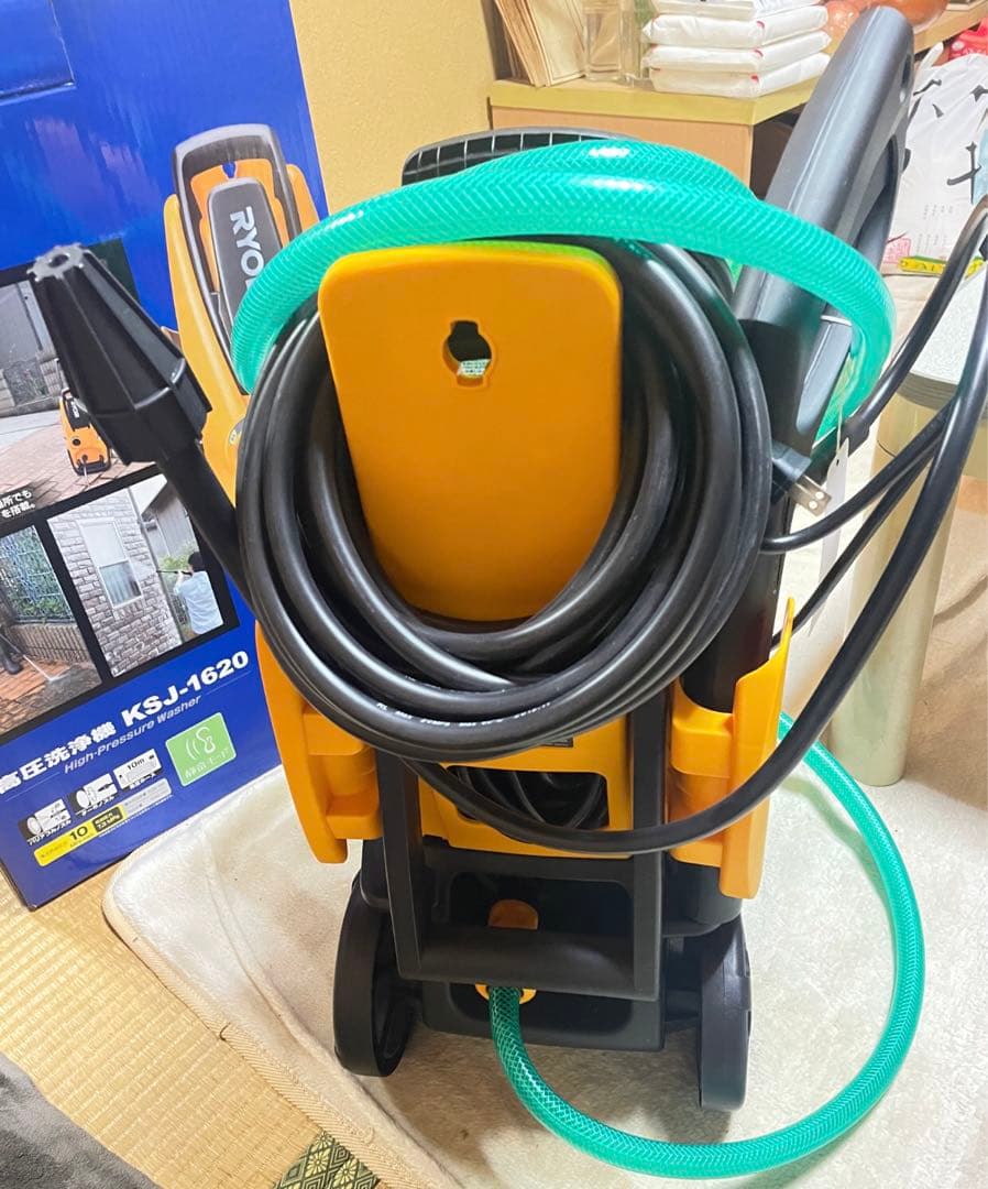 RYOBI 高圧洗浄機 KSJ-1620 - メルカリ