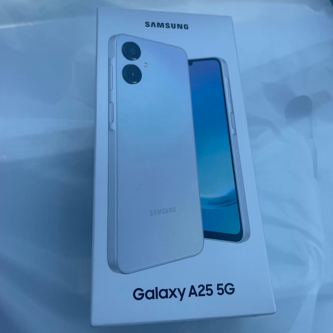Samsung Galaxy A25 5G 本体 色ライトブルーの通販はau PAY マーケット