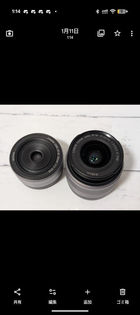 【美品】Canon EOS Kiss m2 ミラーレスカメラ ダブルレンズキット