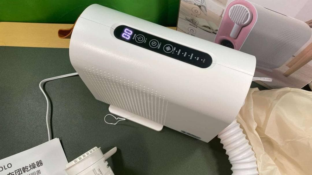 タイマー付き布団乾燥機、マット不要