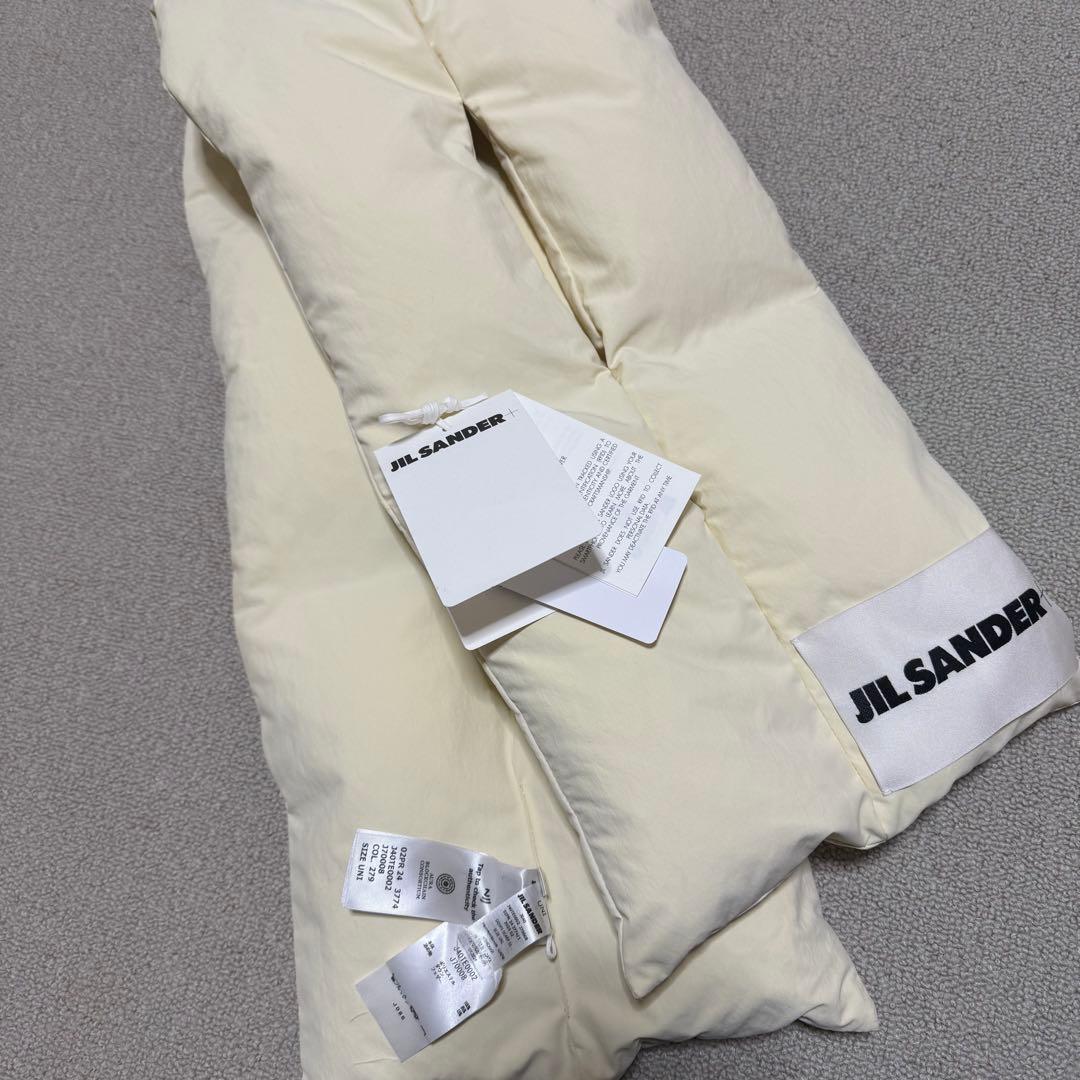JIL SANDER DOWN SCARF 01 DUNE 最終価格 - メルカリ