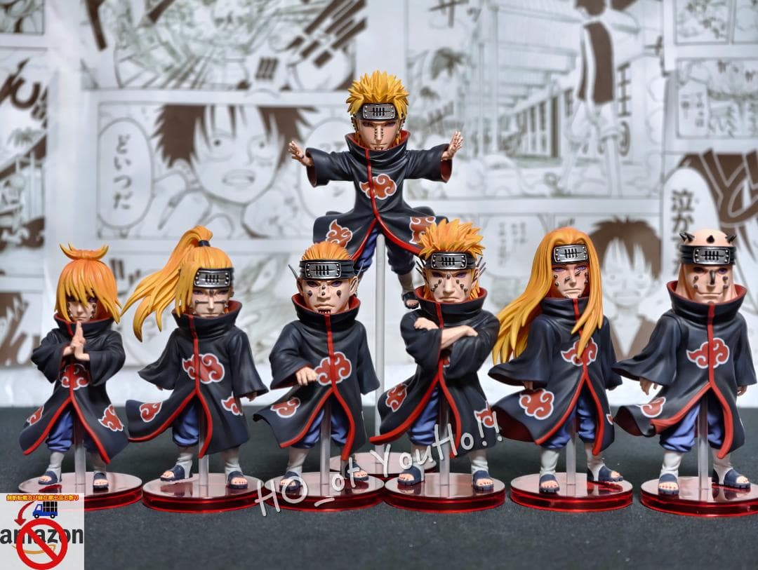 ナルト 疾風伝 フィギュア ペイン六道 全7点セット 国内即日発送 NARUTO-ナルト- 疾風伝 フィギュア ペイン六道 全7点