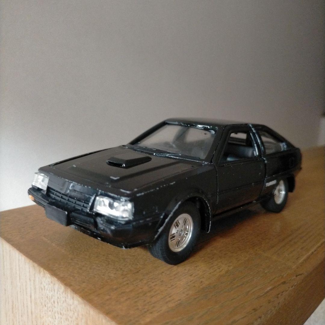 三菱 コルディア ターボ 1/28 ミニカー 黒 - メルカリ