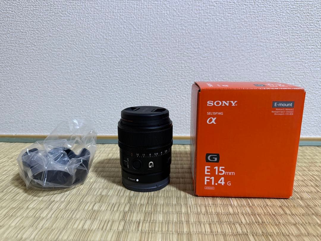 E15mm F1.4G SEL15F14G SONY Eマウント 単焦点レンズ カメラレンズ E 15mm F1.4 G SEL15F14G [ソニーE /単焦点レンズ] SONY
