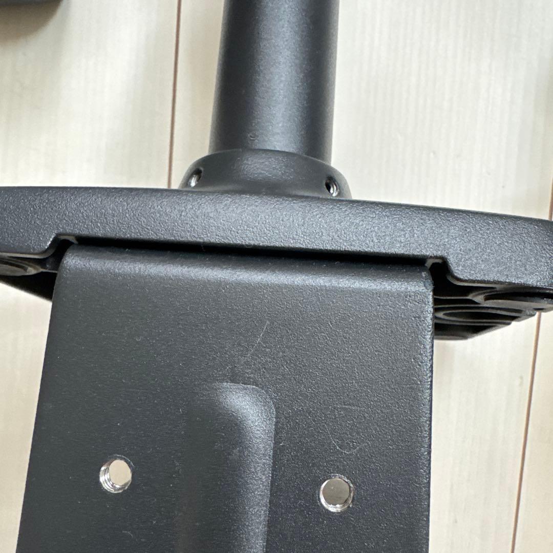 モニターアーム ブラック アーティキュレーティング