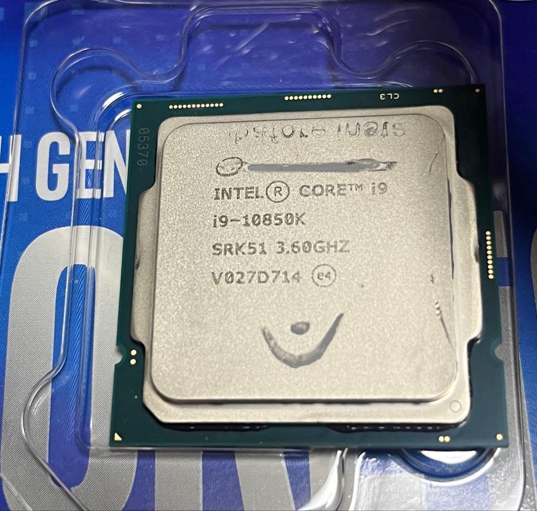 CPU Intel Core i9-10850K