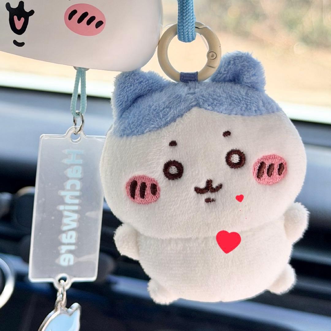 香港限定ちいかわ まんまる目 うさぎ ぬいぐるみ キーホルダー