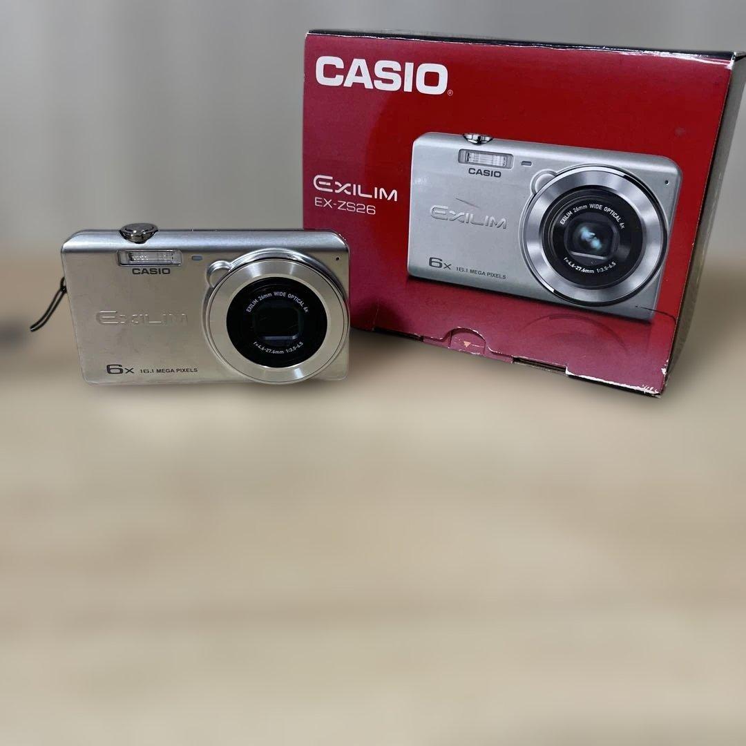 CASIO EXILIM EX-ZS26 コンパクトデジカメ 動作確認済