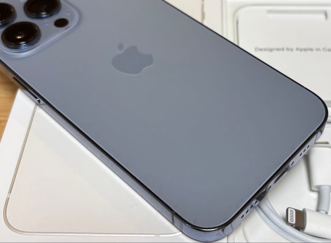 【美品】iPhone 13 PRO 256GB シエラブルー　新品バッテリー