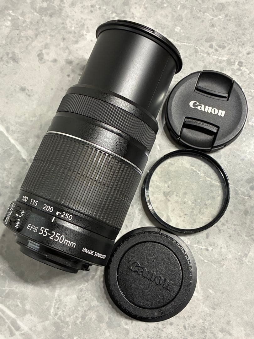 ⭐️極美品⭐️ Canon EF-S 55-250mm IS II望遠レンズ