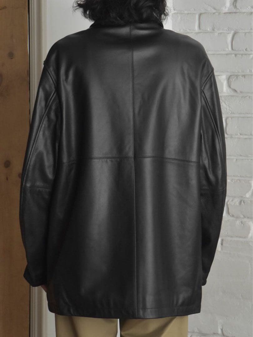 値下げ！25AW UNIVERSAL PRODUCTS LEATHER コート3 - メルカリ