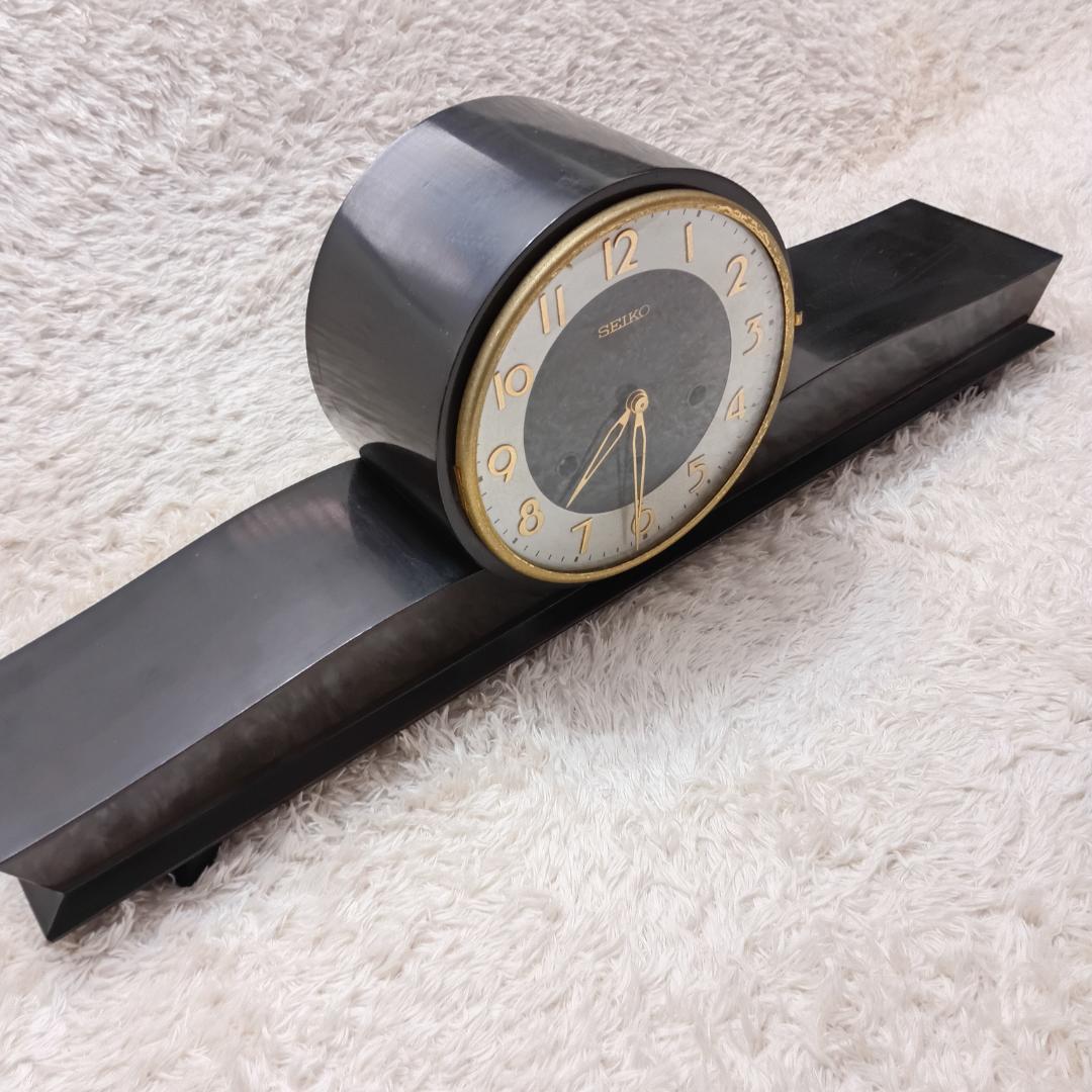 SEIKO ウエストミンスター 手巻き 時報 モダン置時計 ゼンマイ巻き道具