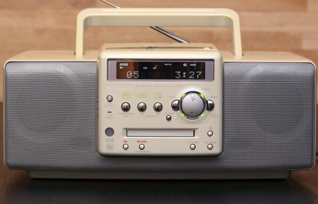 KENWOOD MDX-K1 CD/MD/TUNER コンポ ラジカセ 極美品