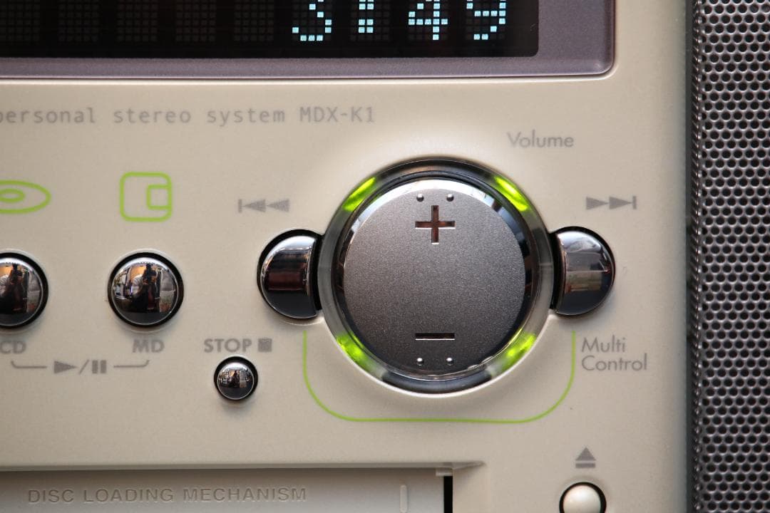 KENWOOD MDX-K1 CD/MD/TUNER コンポ ラジカセ 極美品