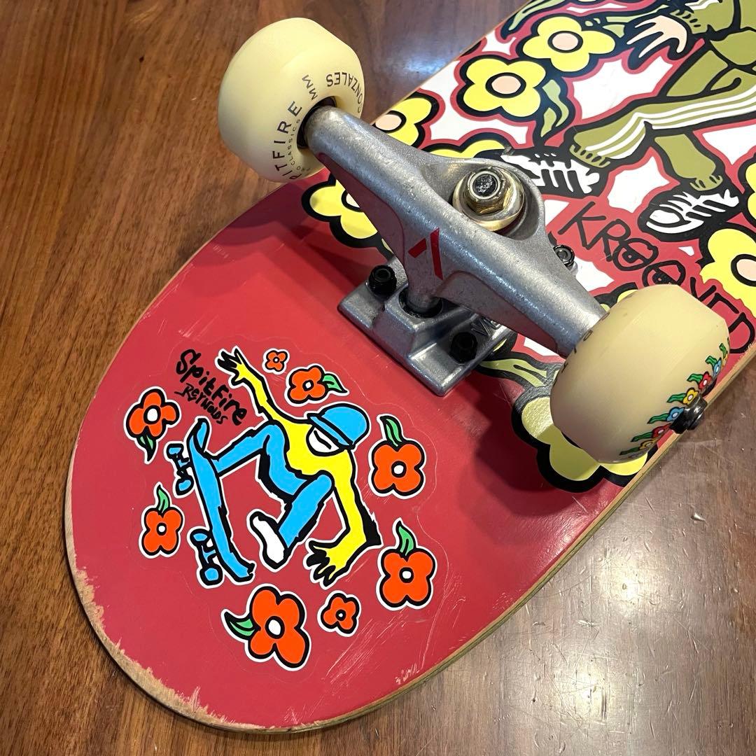 クルキット 美品 スケボー スピットファイア 子供用 ベンチャー