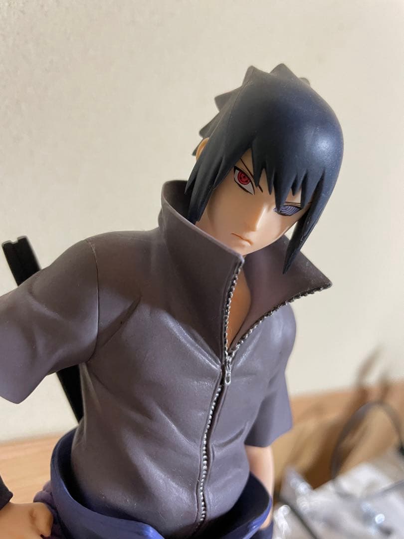 NARUTO 一番くじ フィギュア うちはサスケ B賞 写輪眼＆輪廻眼 - メルカリ