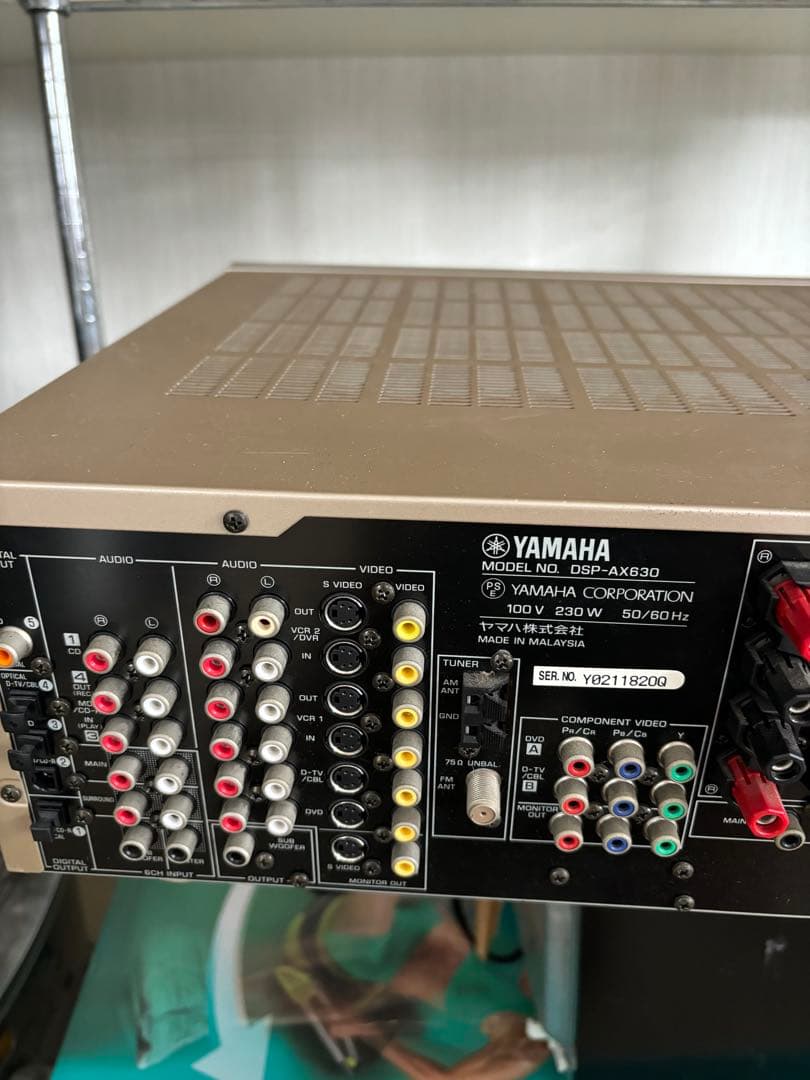 ヤマハ YAMAHA DSP-AX630 AVアンプ パワーアンプ