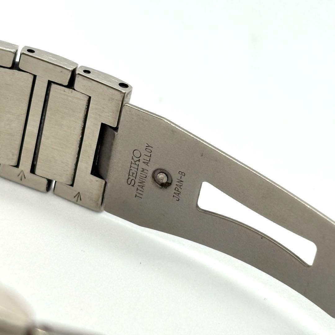稼働】SEIKO AGS DOLCE チタン メンズ腕時計 4M21 - メルカリ
