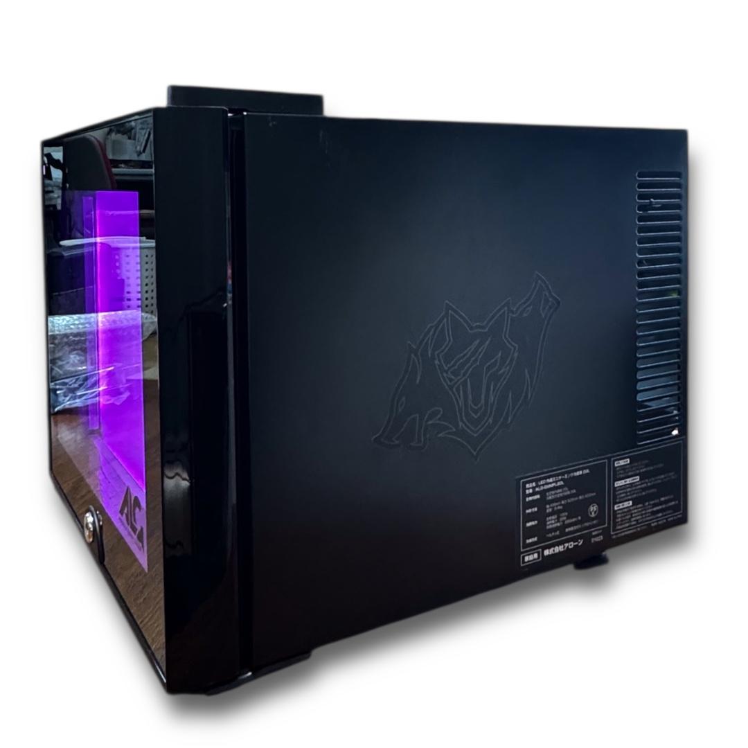ALLONE LED内蔵 ミニゲーミング 冷蔵庫 ALG-GMMFL 20L
