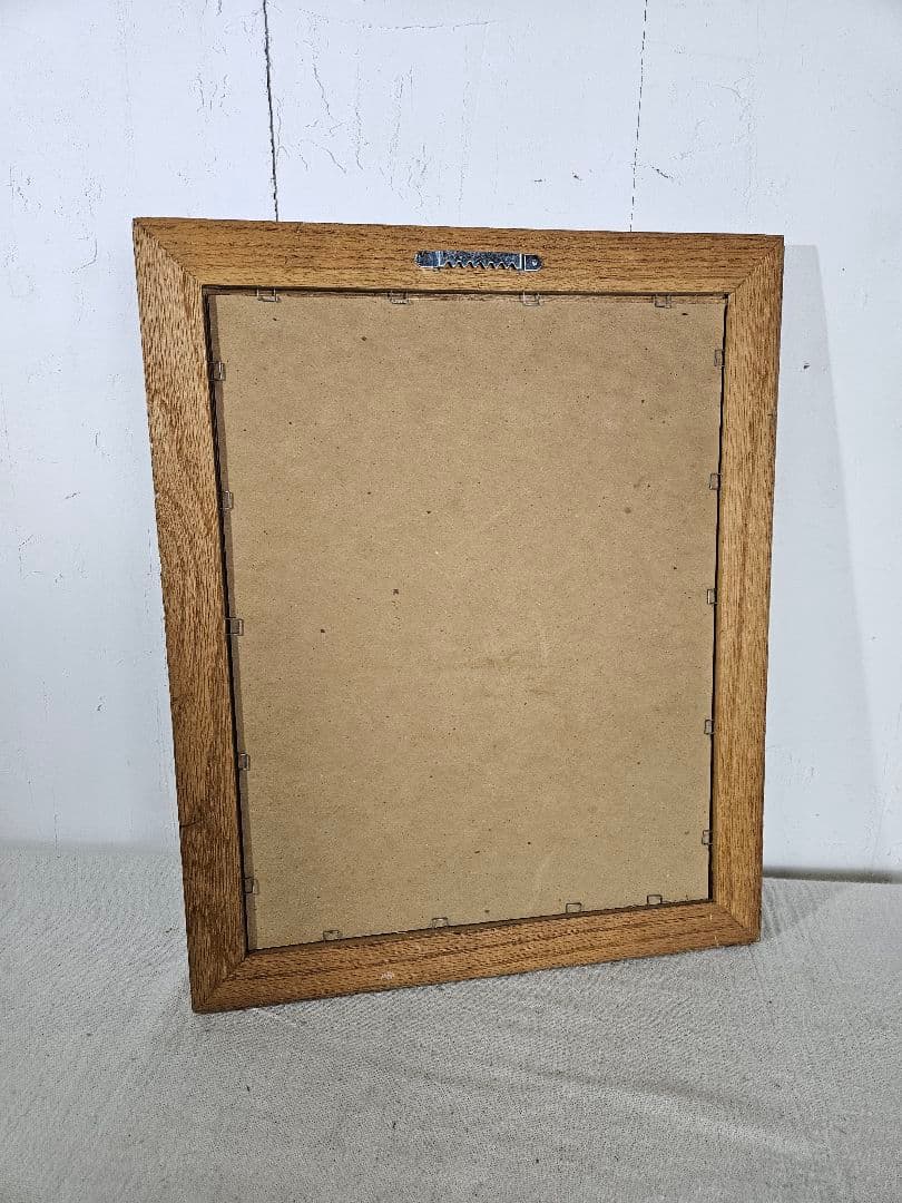 Vtg R Hendrickson 裸婦 ヌード プリント 木製額装 アート