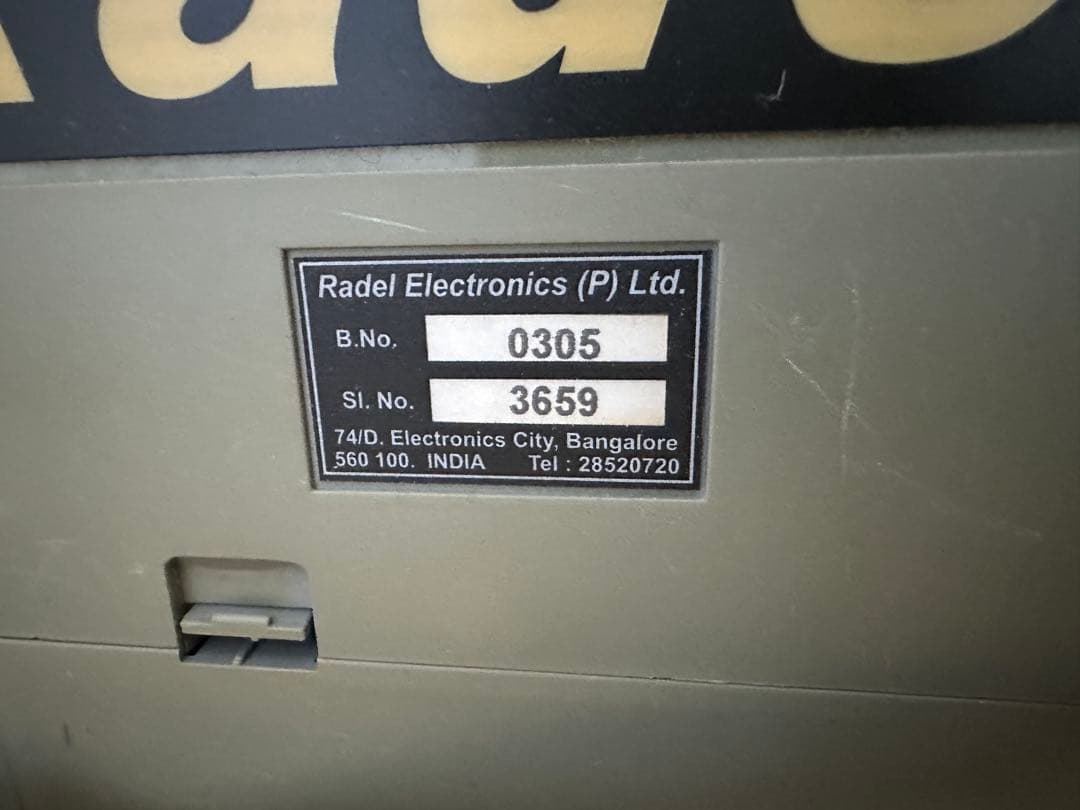 Radel digi 60s エレクトロニックタブラ インド音楽 シタール - メルカリ