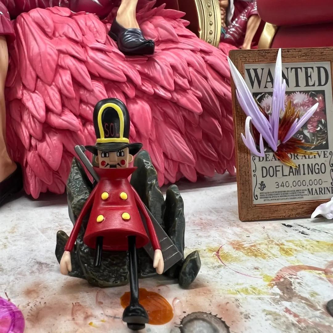 ワンピース ソファ ドフラミンゴ フィギュア ガレージキット - メルカリ