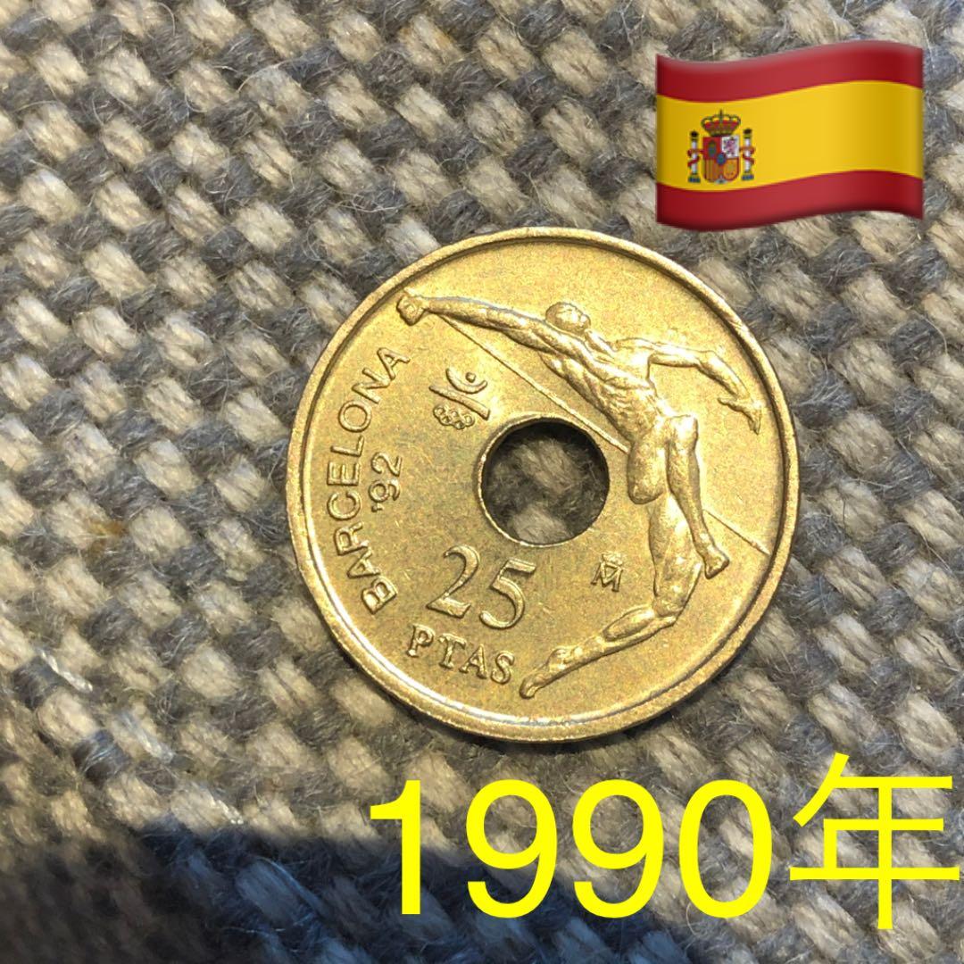 A491 スペイン 1992年バルセロナオリンピック記念コイン - メルカリ