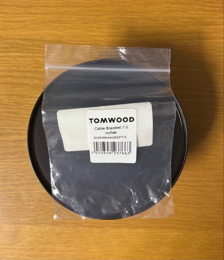 【美品】TOMWOOD Cable Bracelet 7.0inches