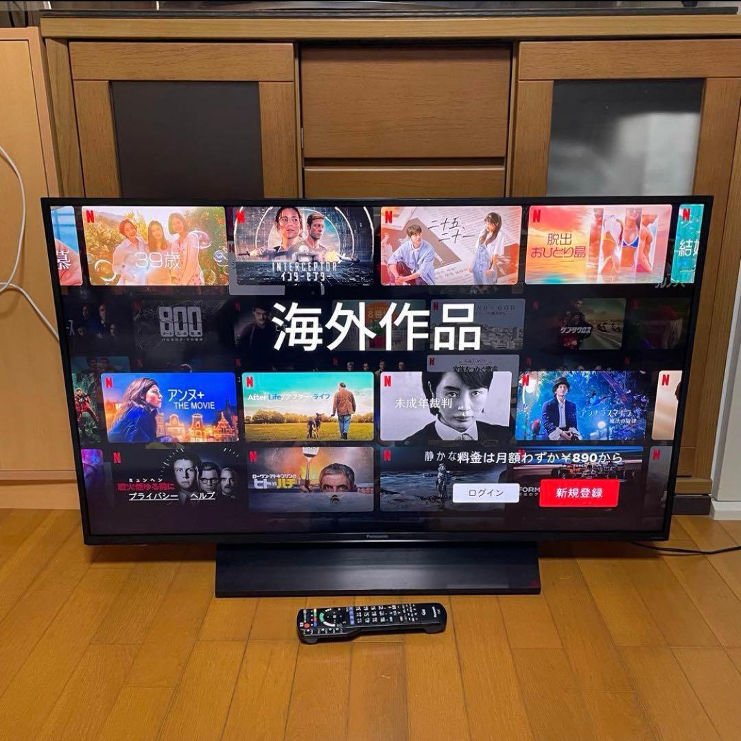 液晶テレビ 43型 高年式 Wi-Fi Netflix Bluetooth