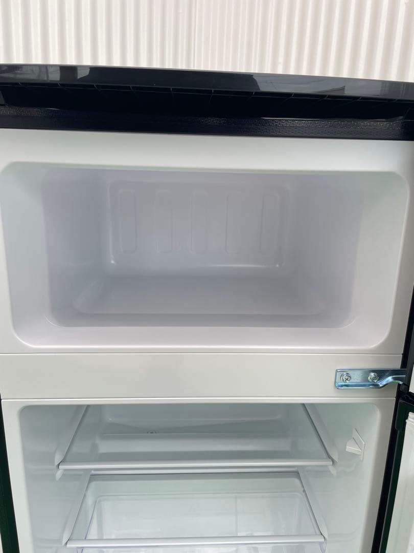 924 ヤマダ おしゃれブラック 2ドア冷蔵庫 2025年製 取説付 一人暮らし