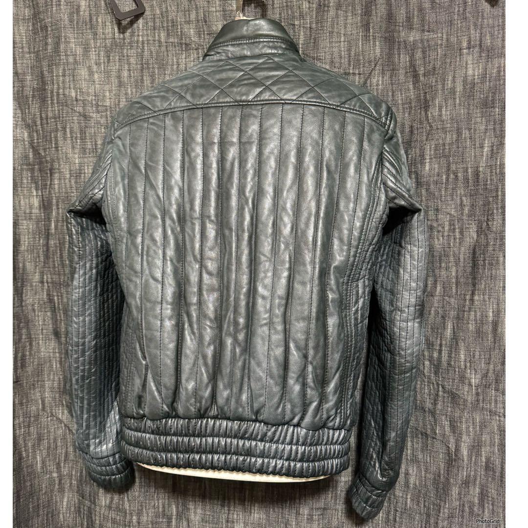 GIORGIO BRATO ラムレザー コーティング レザージャケット 46 M - メルカリ