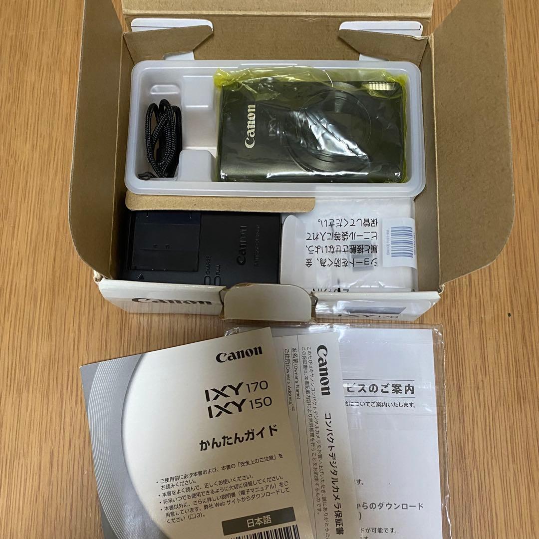 SDカード付❗️付属品完備❗️Canon IXY 170 コンパクトデジカメ