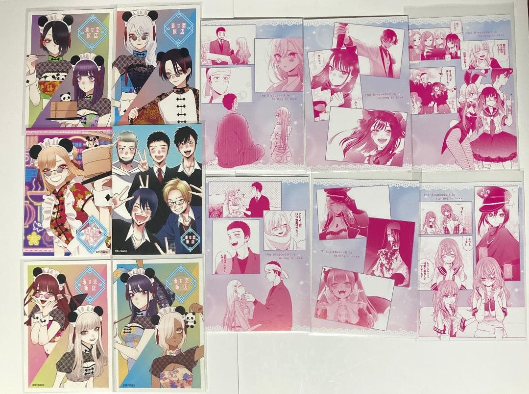 【匿名配送】着せ恋飯店　メニュー付属品・購入特典etc +オマケ