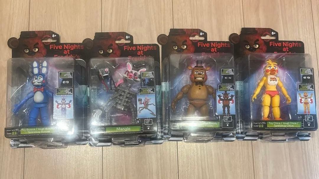 ファイブナイツアットフレディーズ2 アクションフィギュア 4つセット