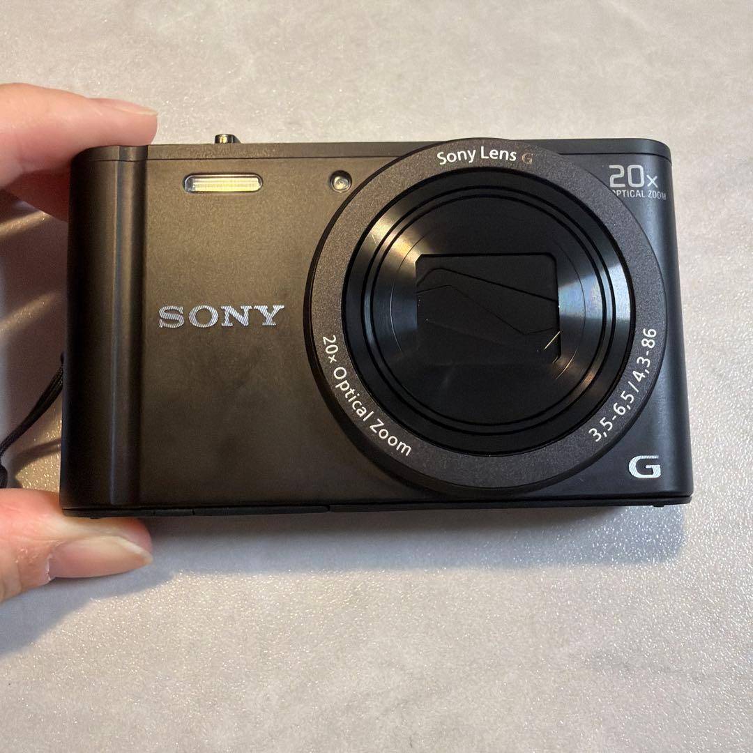 【美品】SONY ソニー DSC-WX350 ブラック