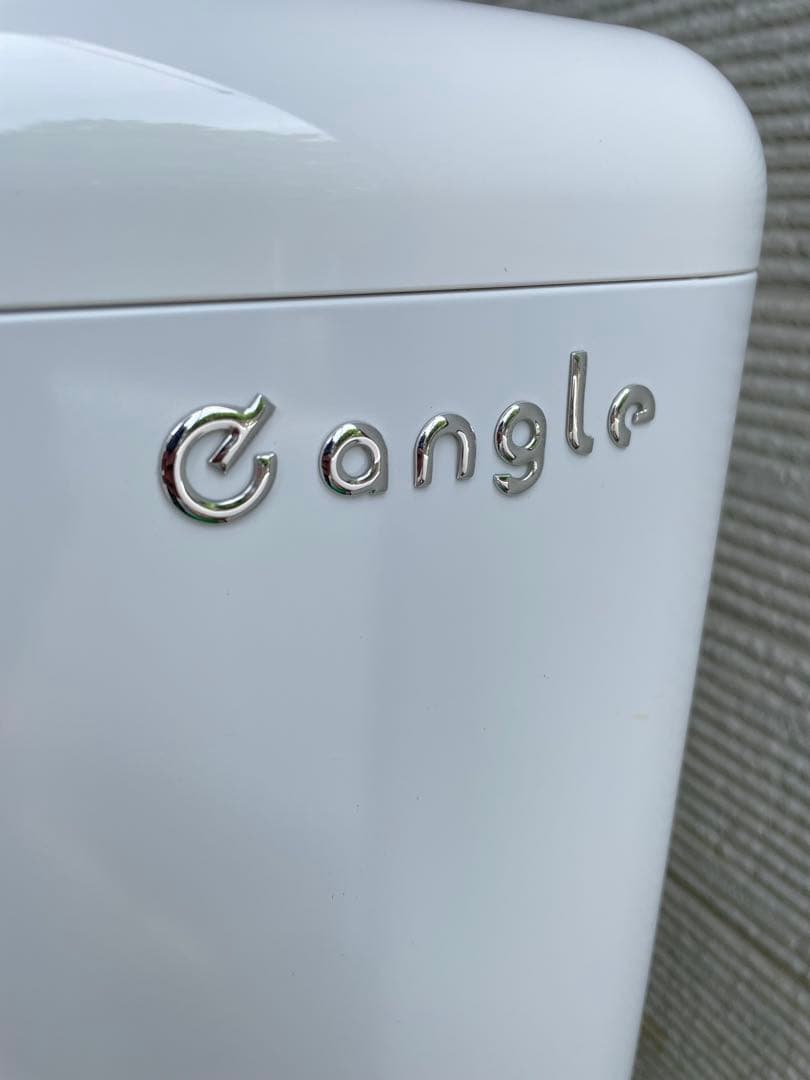 732美品✨ エディオン レトロインバーターおしゃれホワイト2ドア冷蔵庫