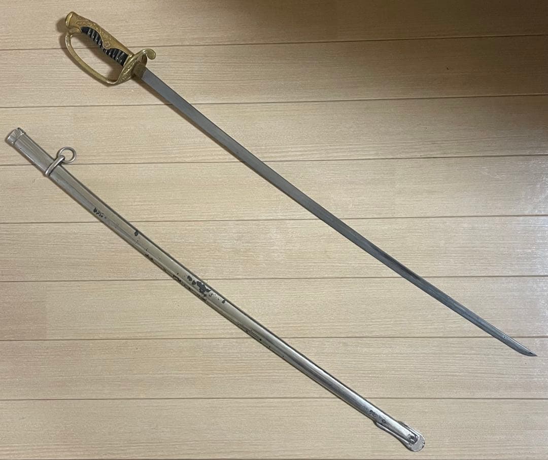 模造刀 美術刀 サーベル 指揮刀 時代武具 V997 - 武具新品 通販