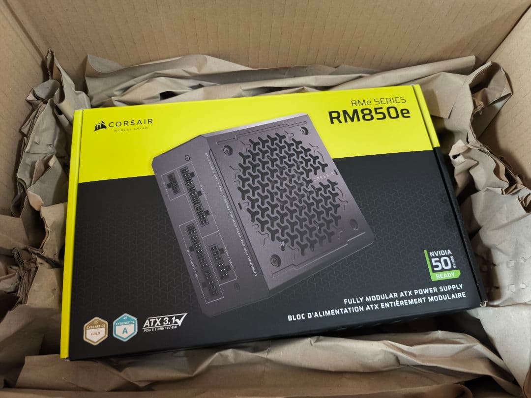 Corsair RM850e 2025 ATX3.1 850w 電源 Amazon.com: CORSAIR RM850e (2025) Fully Modular Low-Noise ATX