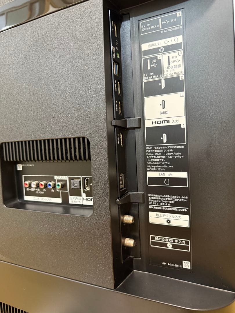 ソニー KJ-43X8500F 43型⭕️地上 BS/CS動画可4k液晶テレビ