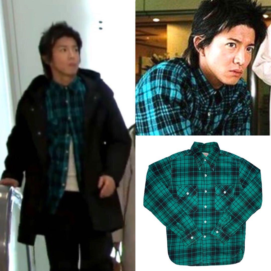 キムタク着 ジョーマッコイ チェック ネルシャツ プライド