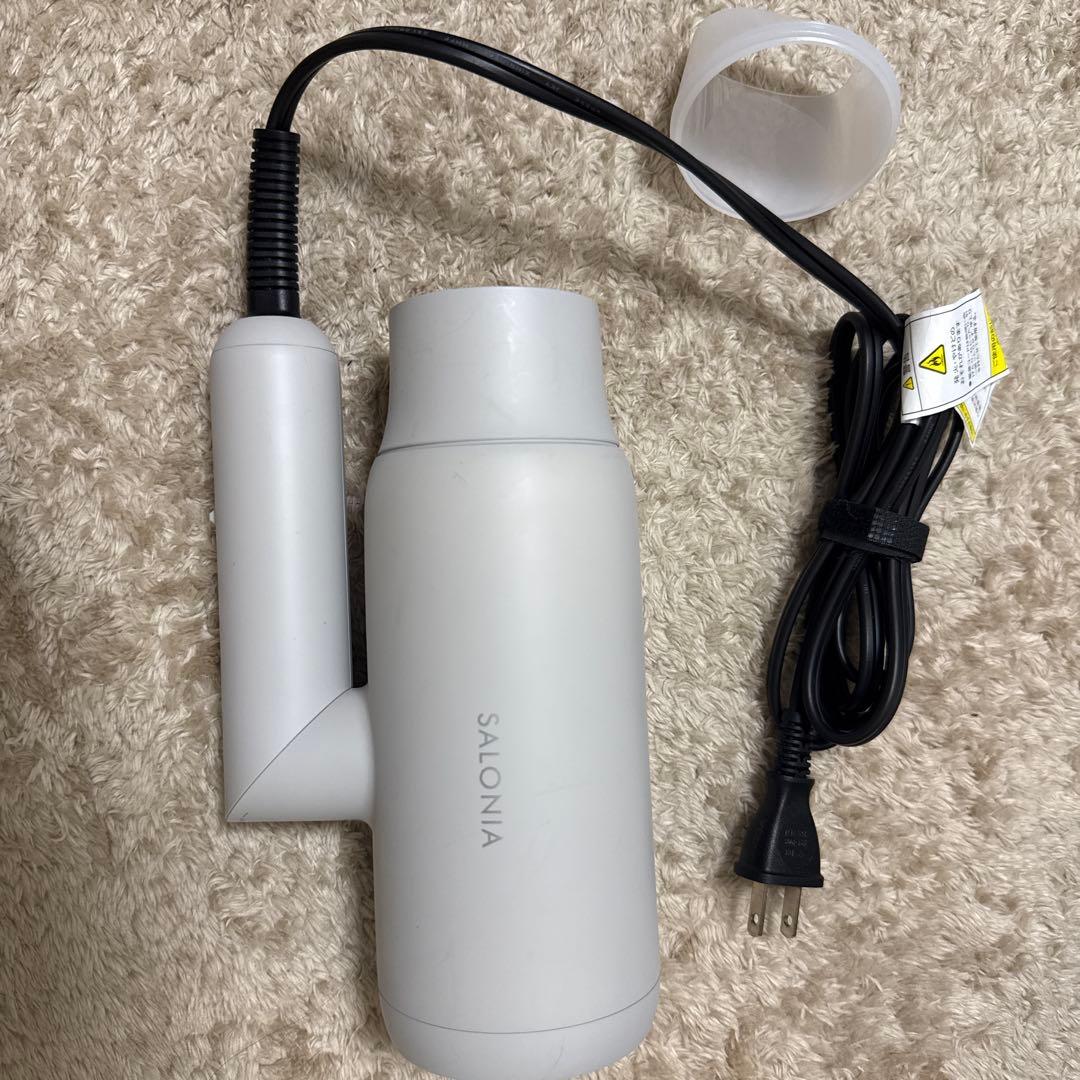 SALONIA スムースドライヤー ホワイト(購入して3ヶ月以内) Amazon | SALONIA サロニア スムースシャイン ドライヤー 大風量 速乾