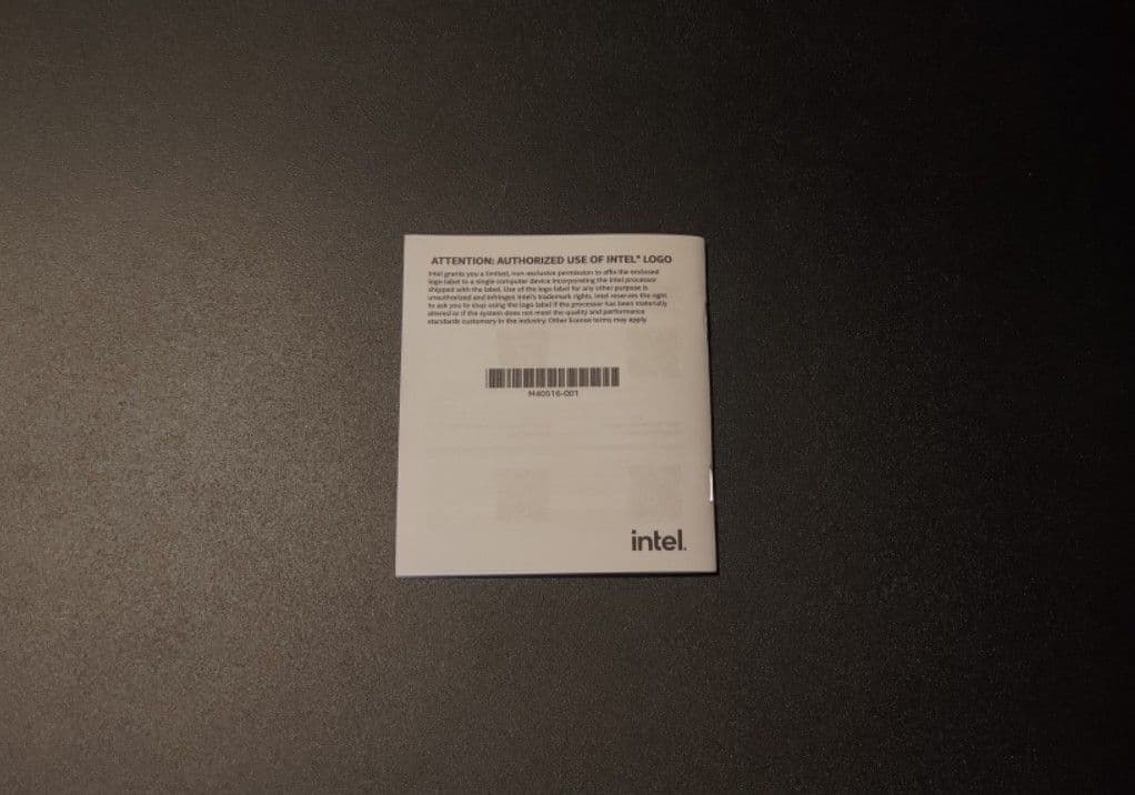 CPU Intel CPU Core i5 12400F BOX