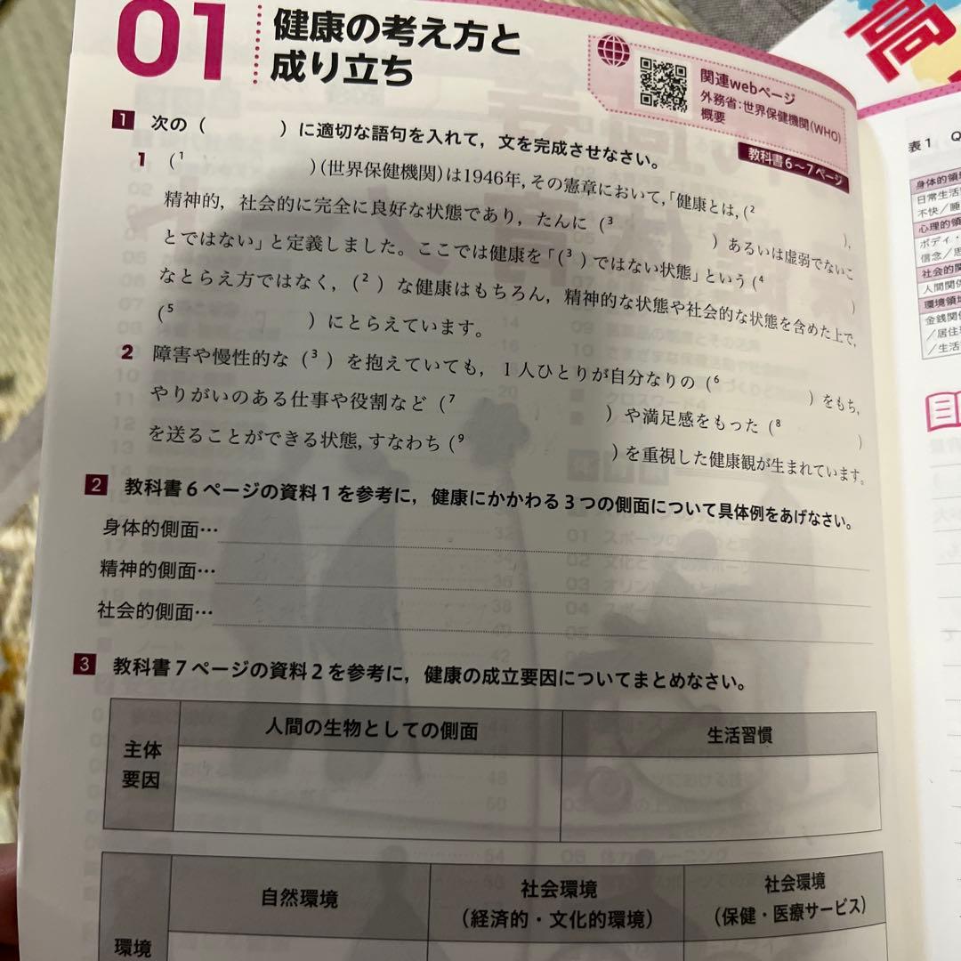 現代高等保健体育ノートセット 大修館書店 - メルカリ