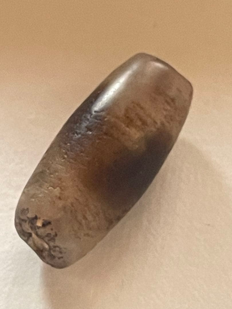 マサマサ様 12～18世紀ブータン郊外出土 古代天珠 虎牙天珠 風化