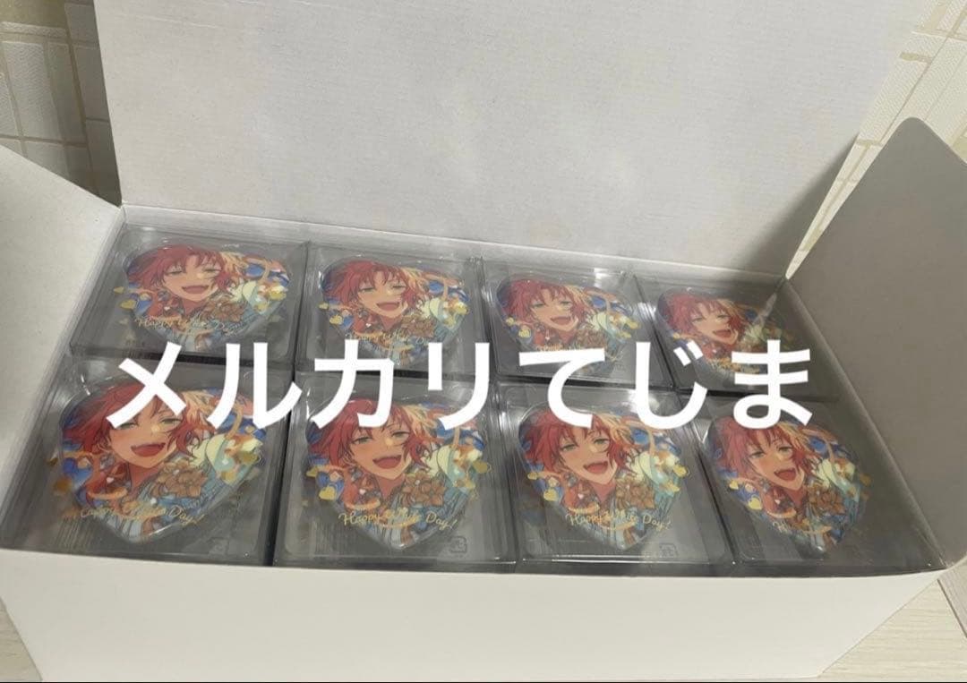あんスタ ホワイトデー ハート缶バッジ 月永レオ 10点 - メルカリ