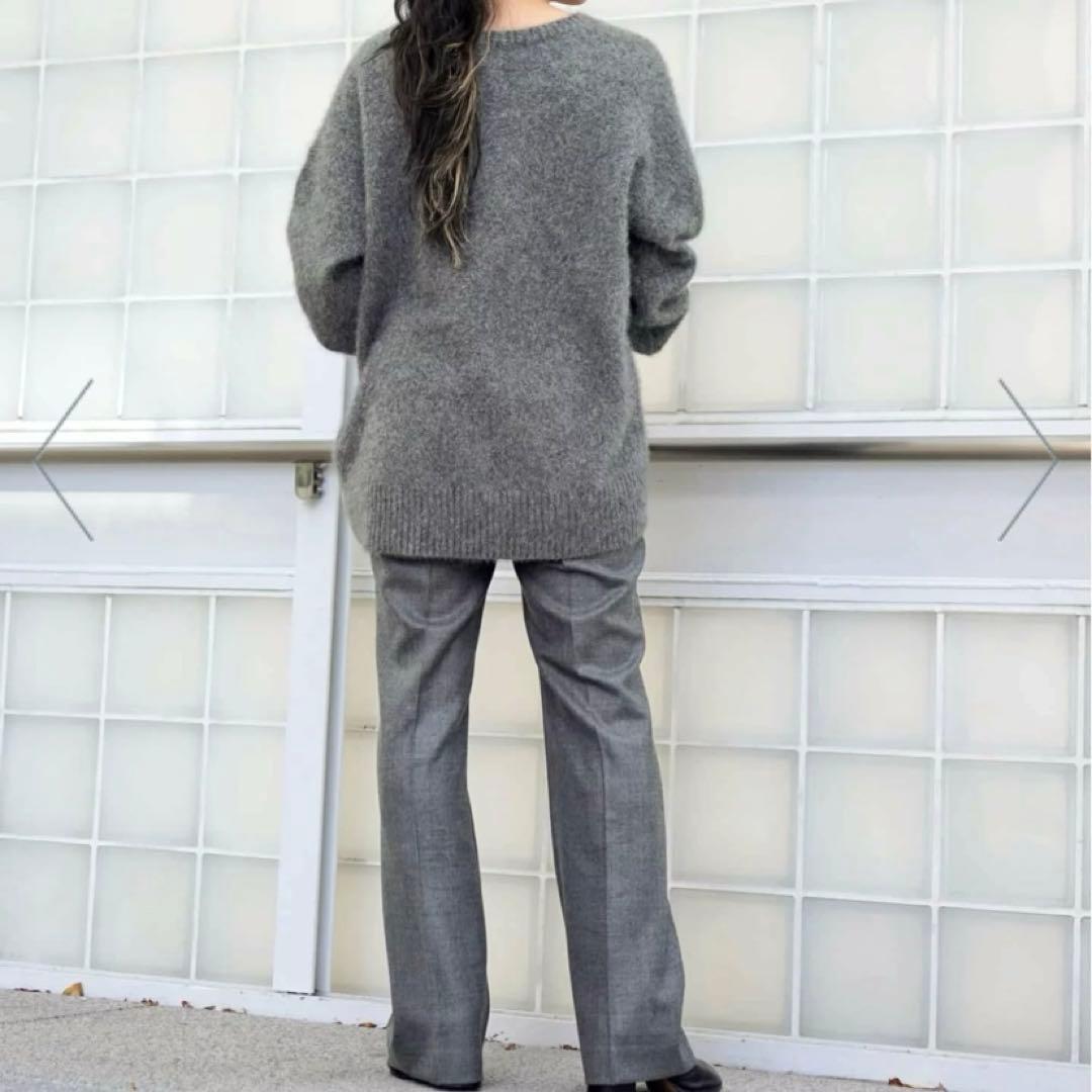 AP STUDIO フォックスVネックプルオーバー ニット ドゥズィーエム